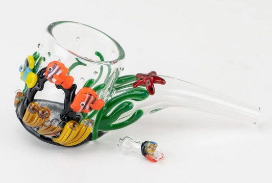 Empire Glassworks Under the Sea Puffco Proxy Glass Sherlock Attachment Set