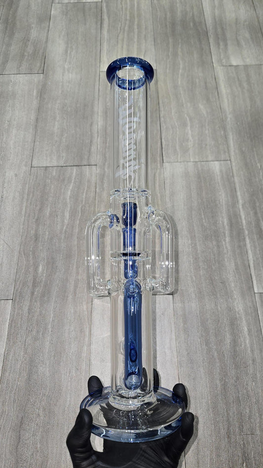 Monark Glass - 16" 50mm Stemline Recycler