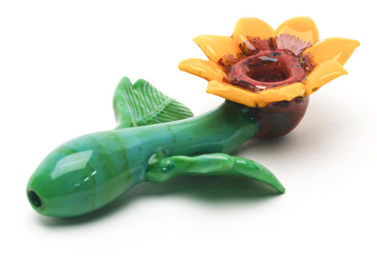 Empire Glassworks Sunflower Spoon Pipe