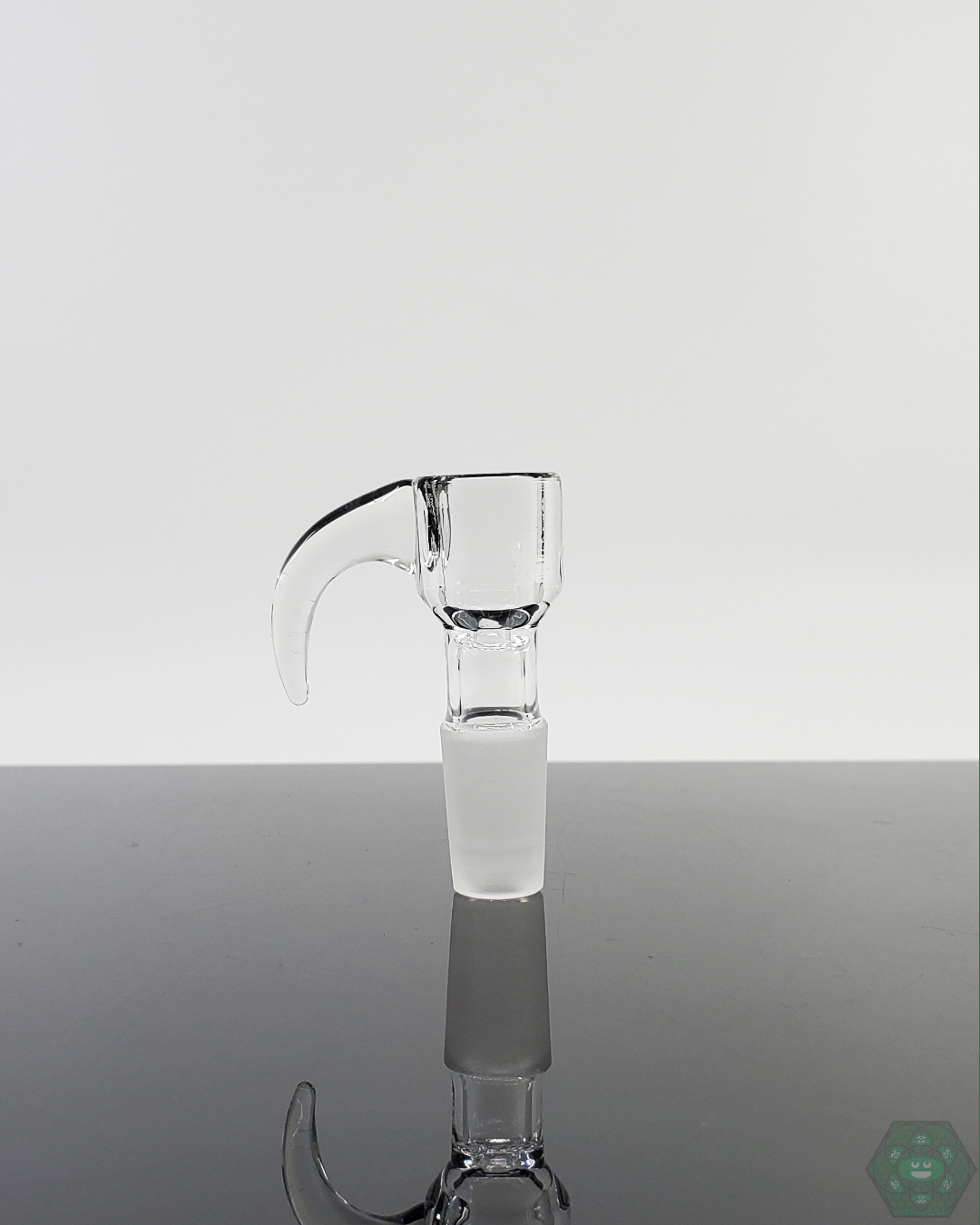 14mm Slide with Horn - Black Sheep. Unique Glass Art. Fast USA Shipping | Headdy Glass. Enhance your setup with this durable and functional accessory.