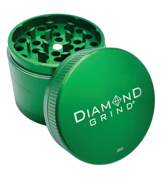 Diamond Grind - 63mm Anodized 4 Piece Grinder