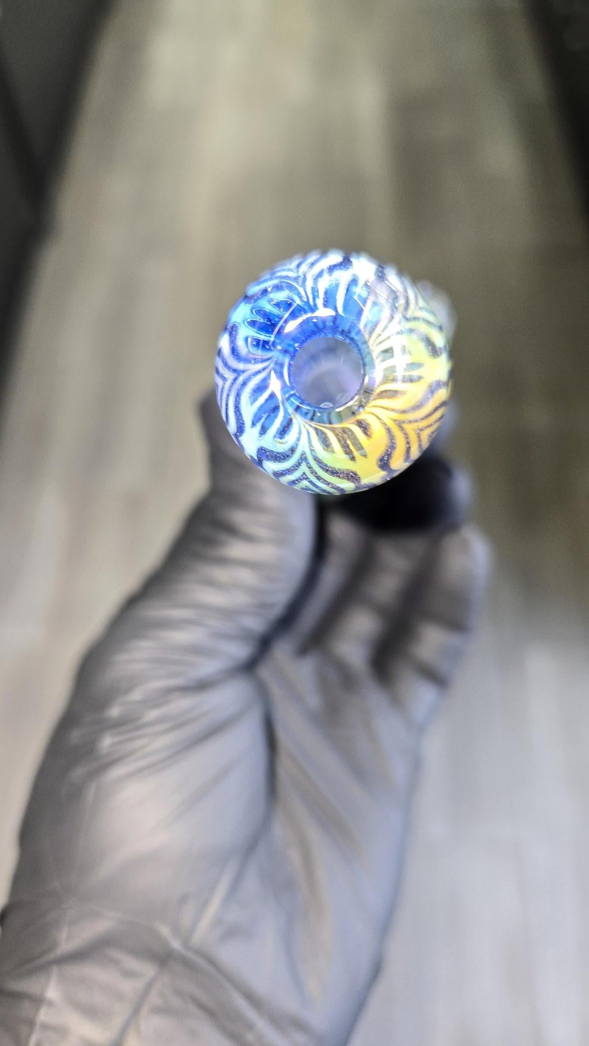 Hefe Glass - Fumed Etch Spoon #1