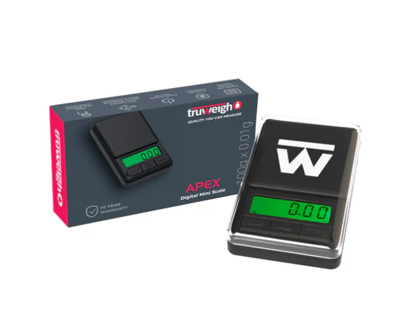 Truweigh APEX Digital Mini Scale - 100g x 0.01g