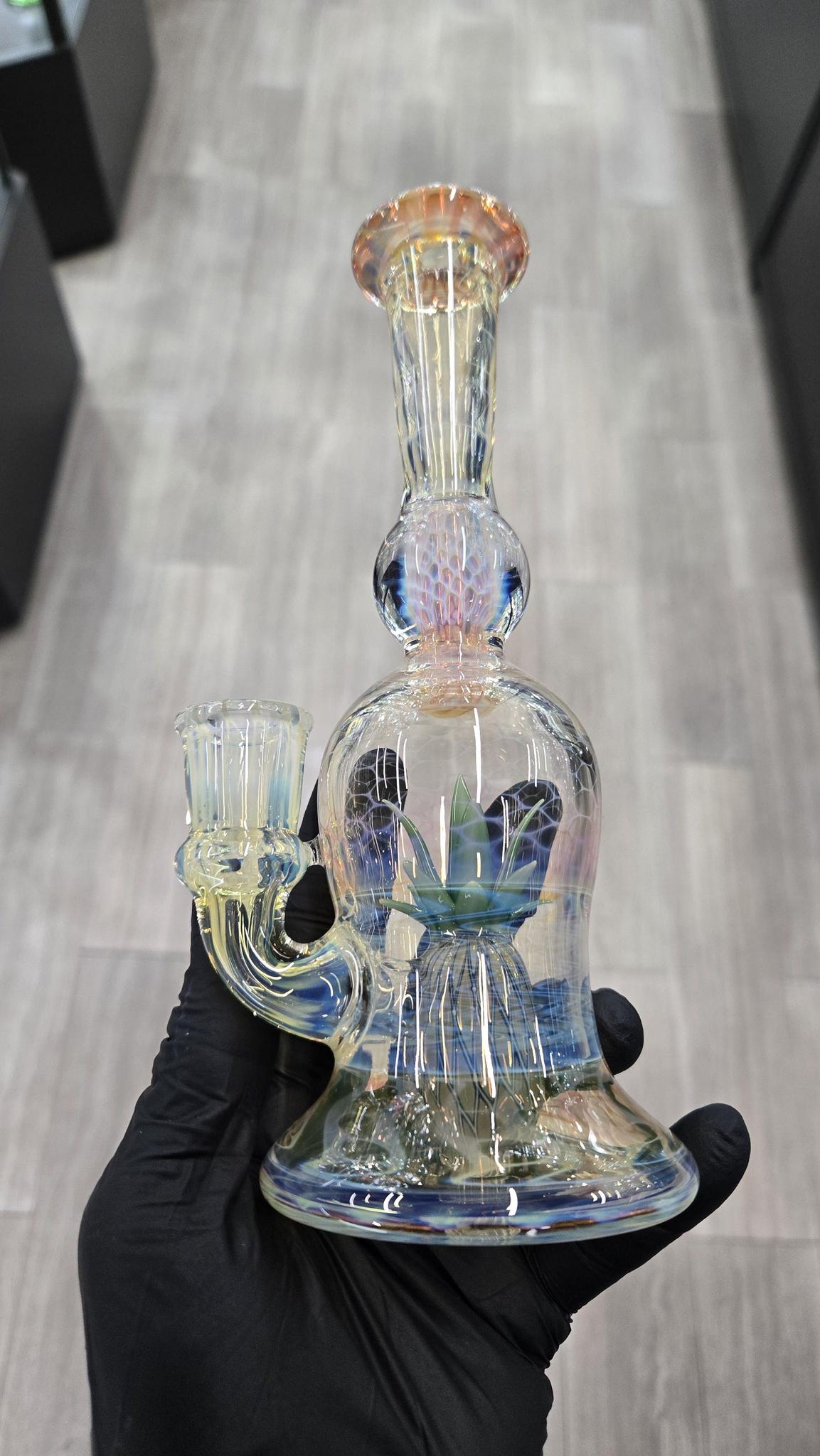 Hondo Glass - Fumed Pineapple Rig