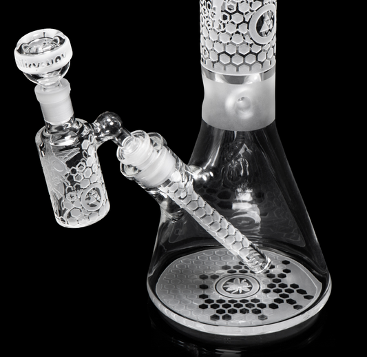 Milkyway Glass - Bee Hive Dry Ash Catcher