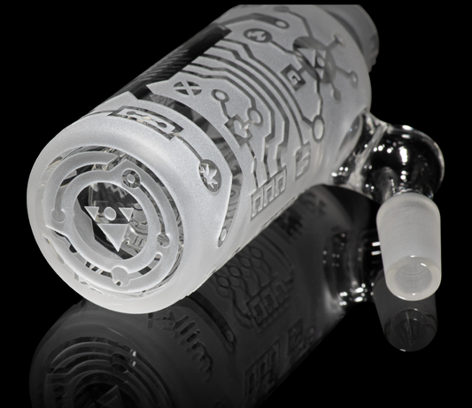 Milkyway Glass - Circuitboard Wet Ash Catcher