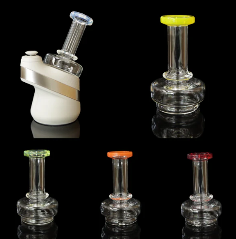 Tokr Glass - V2 Color Accent Puffco Dry Top