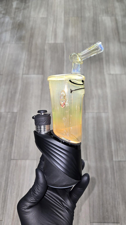 BTGB - Gold Silver Fume Master Shake Peak/Pro Bubbler Attachment #10
