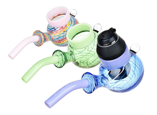 Pulsar Color Swirl Hand Pipe for Puffco Proxy - Rainbow