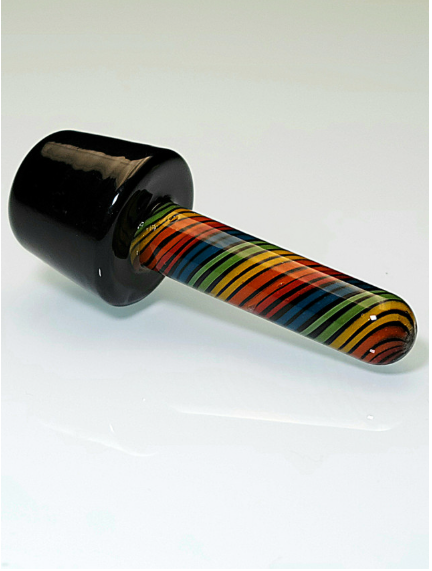 Victory Glassworks - Lava Lamp Cap Rainbow Twist