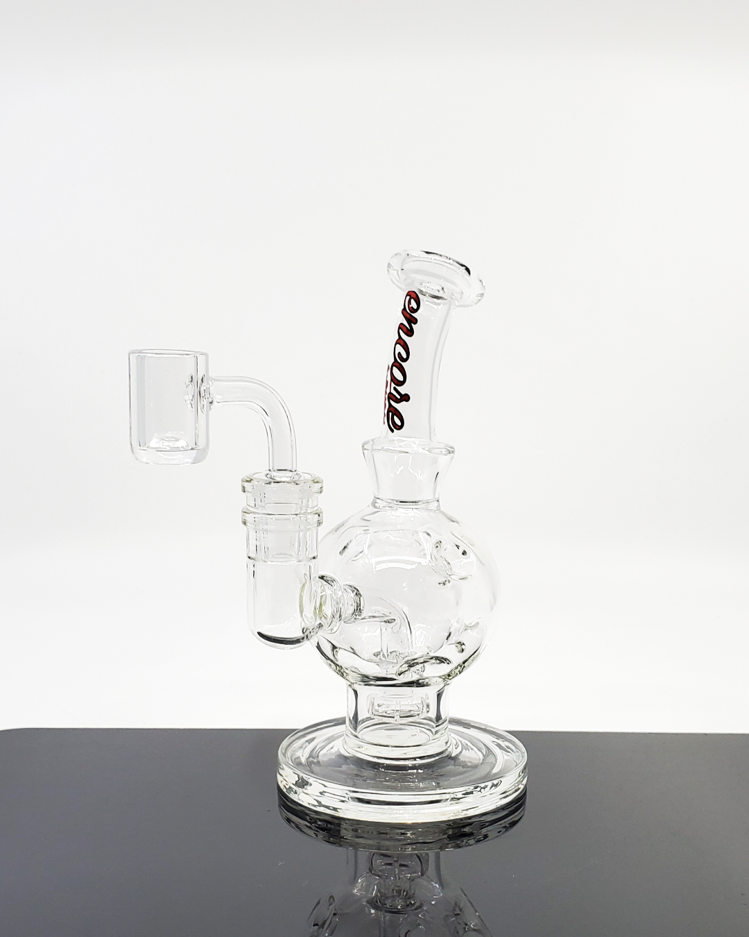 Encore Glass 6” Mini Fab Egg Rig - Enjoy Smooth, Filtered Hits with a Compact Fab Egg Design for Optimal Airflow.