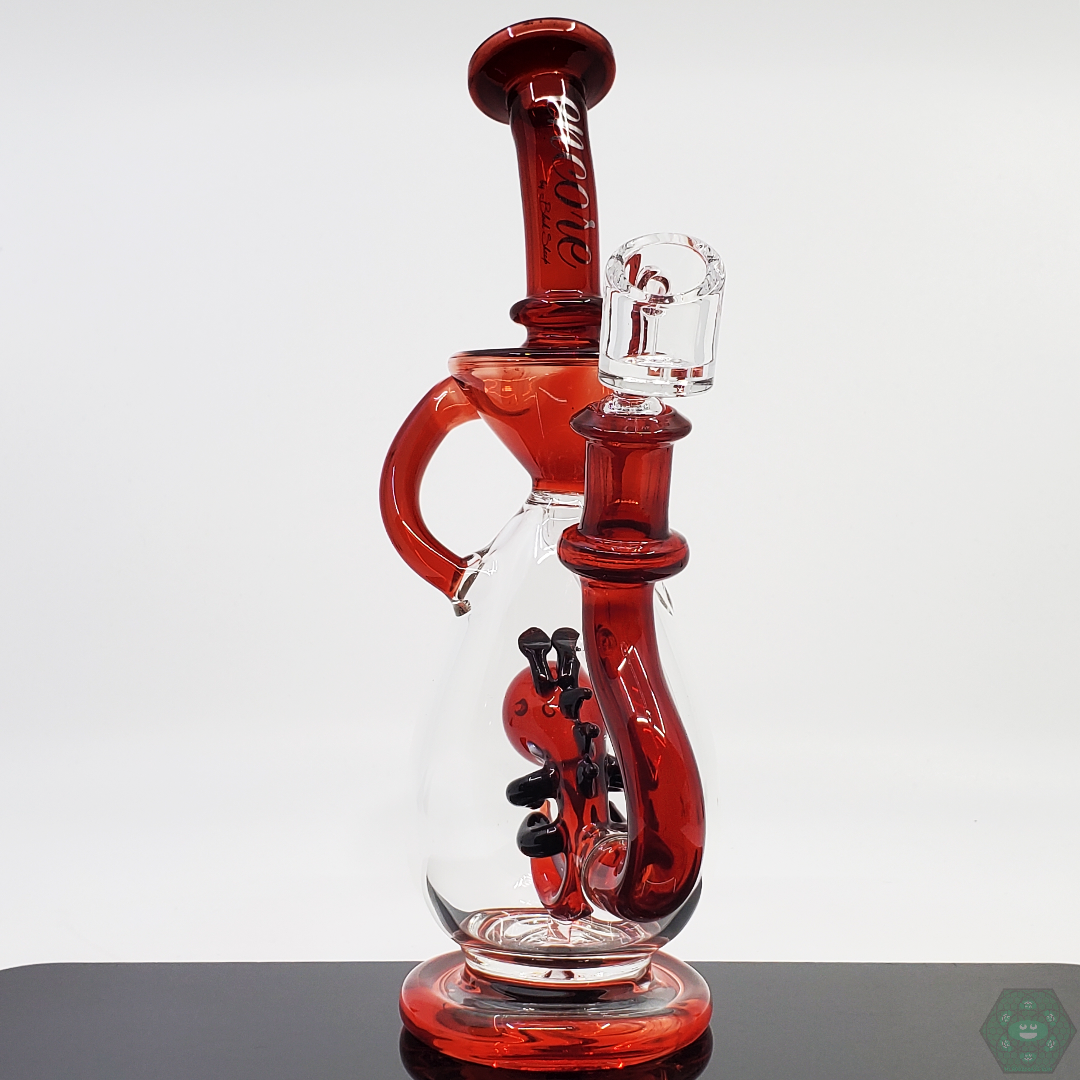 Encore Glass 9” Dino Cycler - Unique Dinosaur Design with Recycling Filtration for Clean Hits.