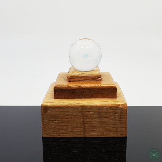 High-Quality Glass Marble - Bear Quartz 22mm. Enhance your setup with this durable and stylish 22mm marble. Available at Headdy Glass.