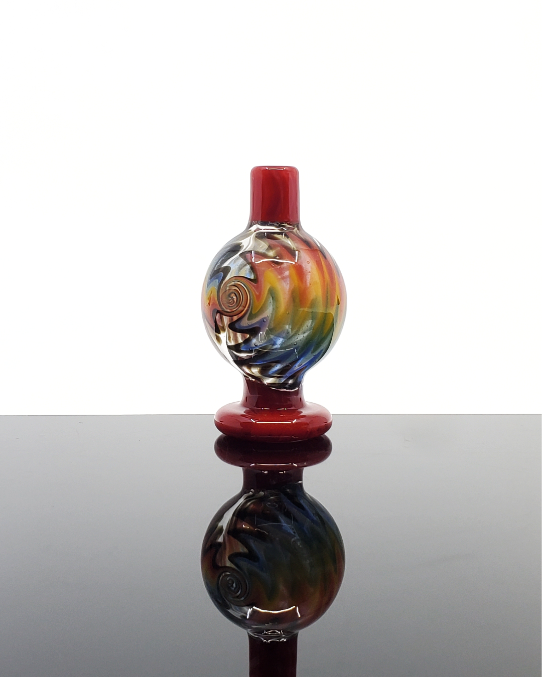 Ruby Pearl Co - 25MM Wig-Wag Bubble Cap. Fits 25MM-30MM Quartz Buckets @Rubypearlco