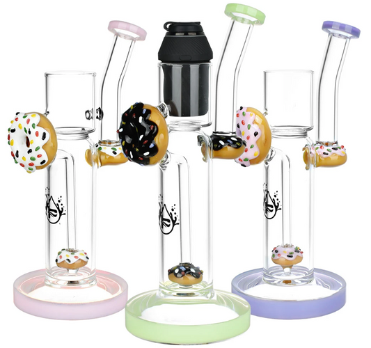 Pulsar Donut Water Pipe For Puffco Proxy - Strawberry
