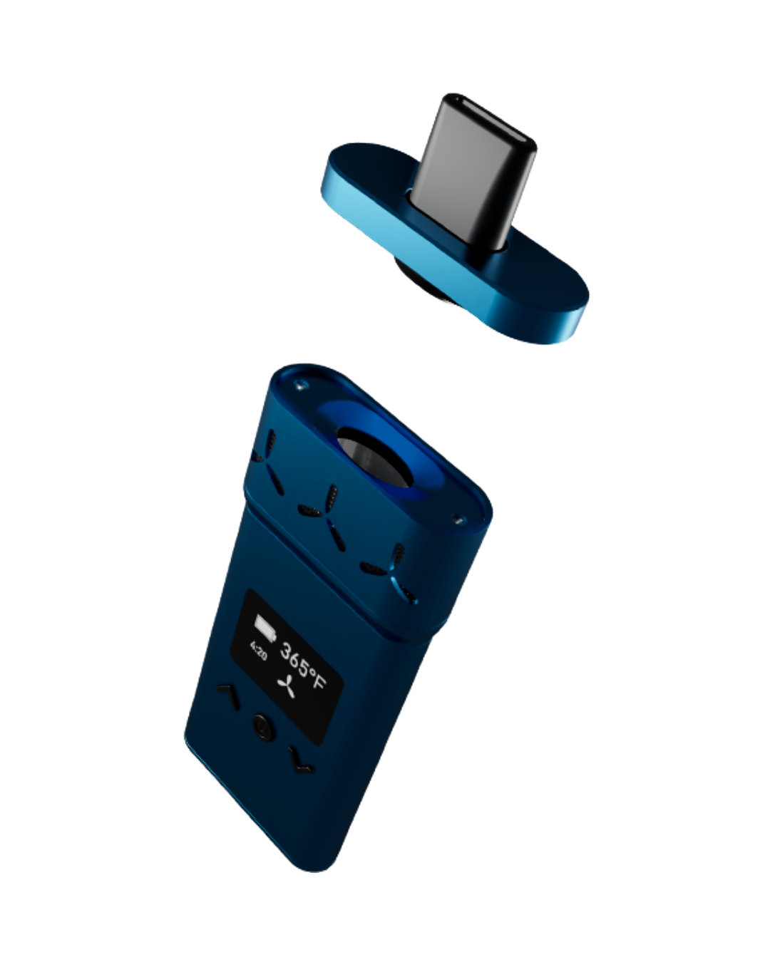 AirVape XS Vaporizer | Slim, Portable Vape for Dry Herb & Oil with Rapid Heat-Up and Precise Temperature Control