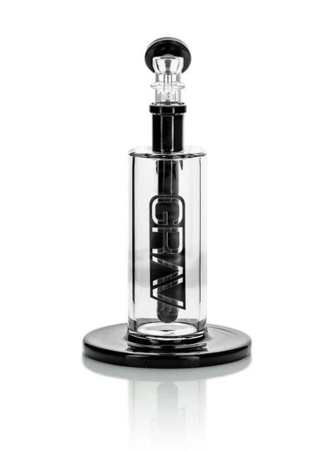 GRAV Medium Upright Bubbler - Black Accents