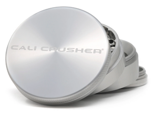 Cali Crusher 2-inch Grinder with Classic Diamond Cut Blades for Crushing Herbs into Fluffy Consistency