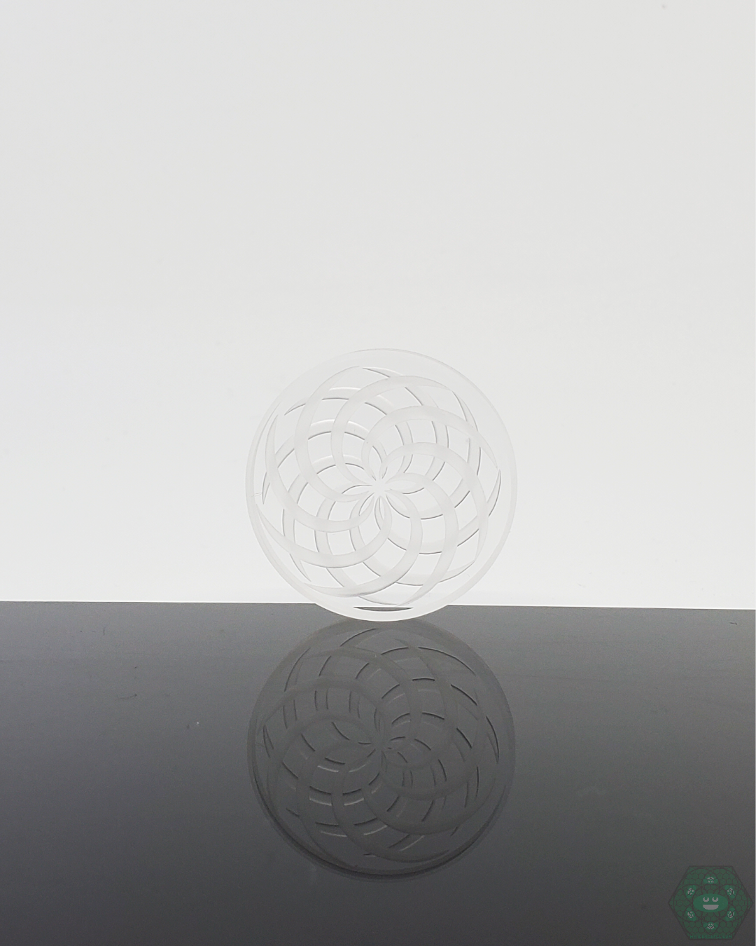 Channel Cap Quartz Double Coin, made with high-quality quartz to withstand high temperatures and daily use, ensuring smooth vaporization