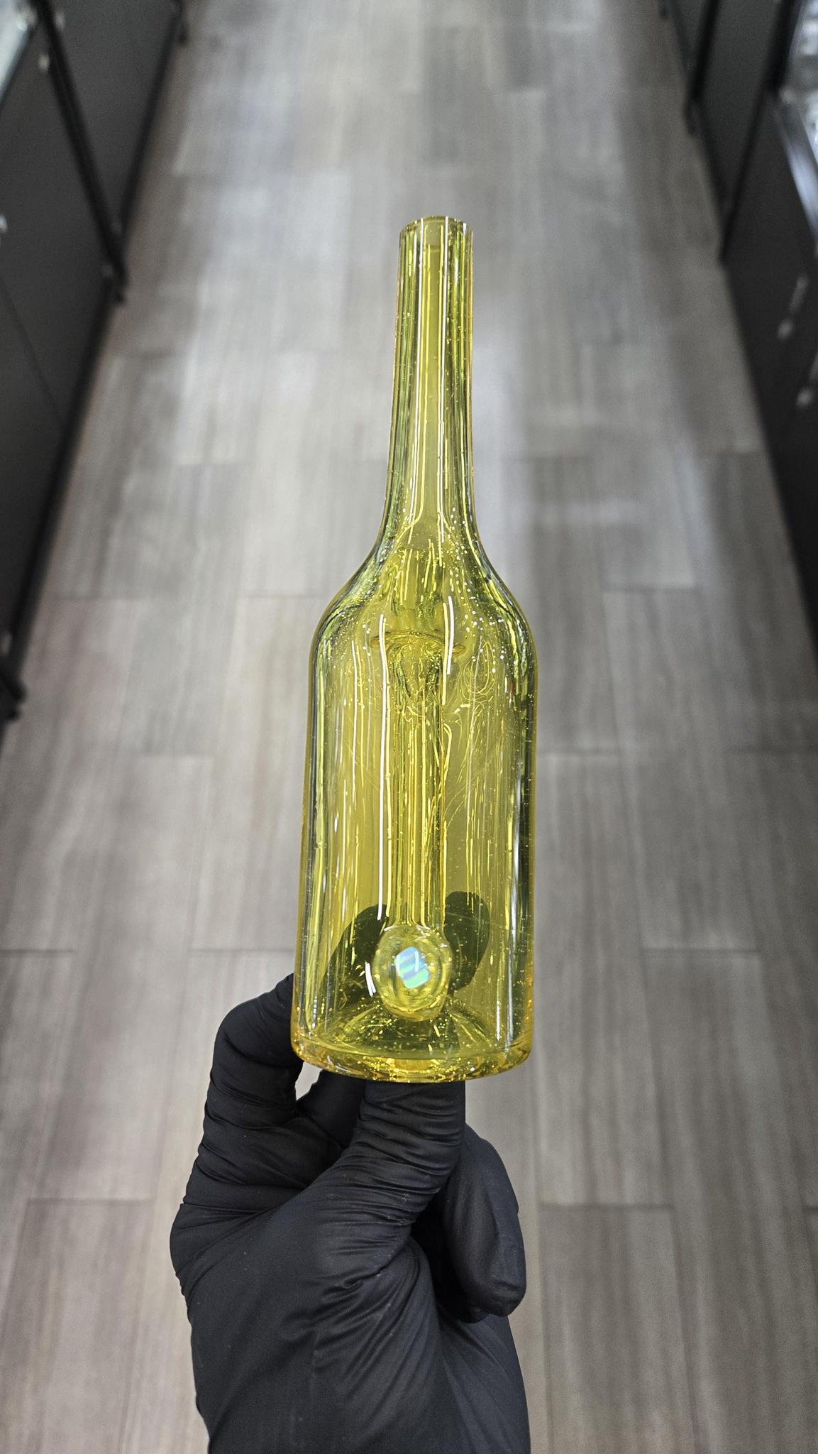 The Glass Mechanic - Terps Encased Opal Sake Bottle