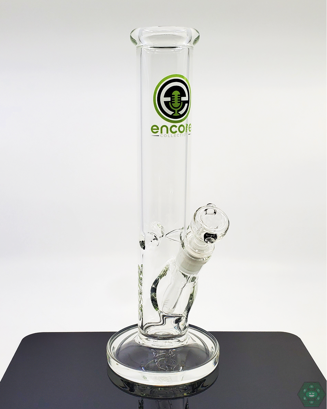 Encore Glass 11.25” Straight Tube - 50x5MM Construction for Durability and Smooth Performance, Ideal for Everyday Use.