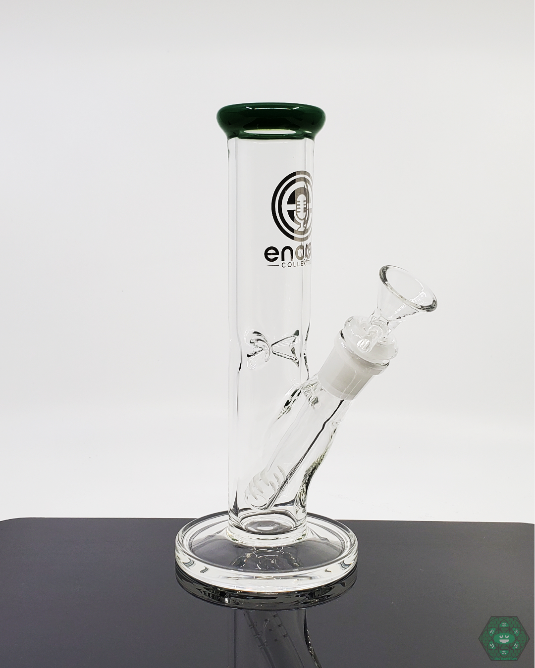 Encore Glass 8-inch 38MM Straight Tube with a classic design, offering efficient filtration and smooth draws for regular smoking sessions