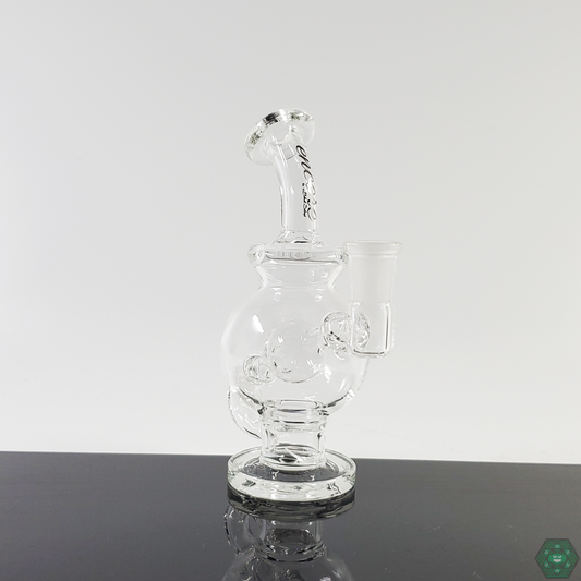 Encore Glass Micro Ball Rig, compact size with unique ball design, delivering smooth hits and an eye-catching look for any collection