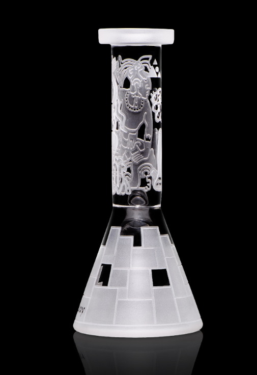 Milkyway Glass - Maya Fort 7.5″ Clear Mini Beaker Bong