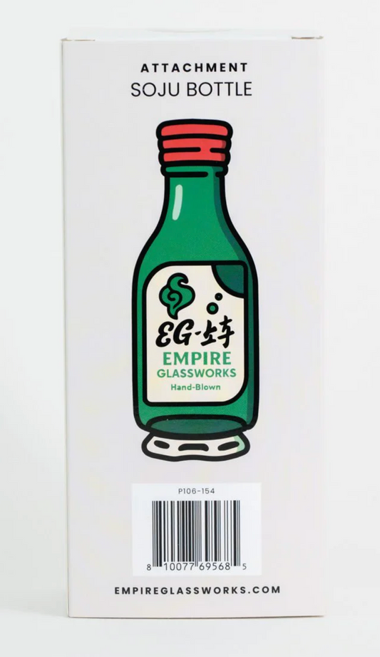 Empire Glassworks Soju Bottle Puffco Peak/Peak Pro Glass Attachment