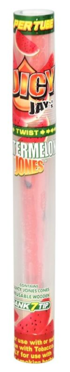 Juicy Jay's Pre-Rolled Cones 2pk – Convenient pre-rolled cones with a reusable wooden tip, perfect for a smooth smoking experience and on-the-go use.