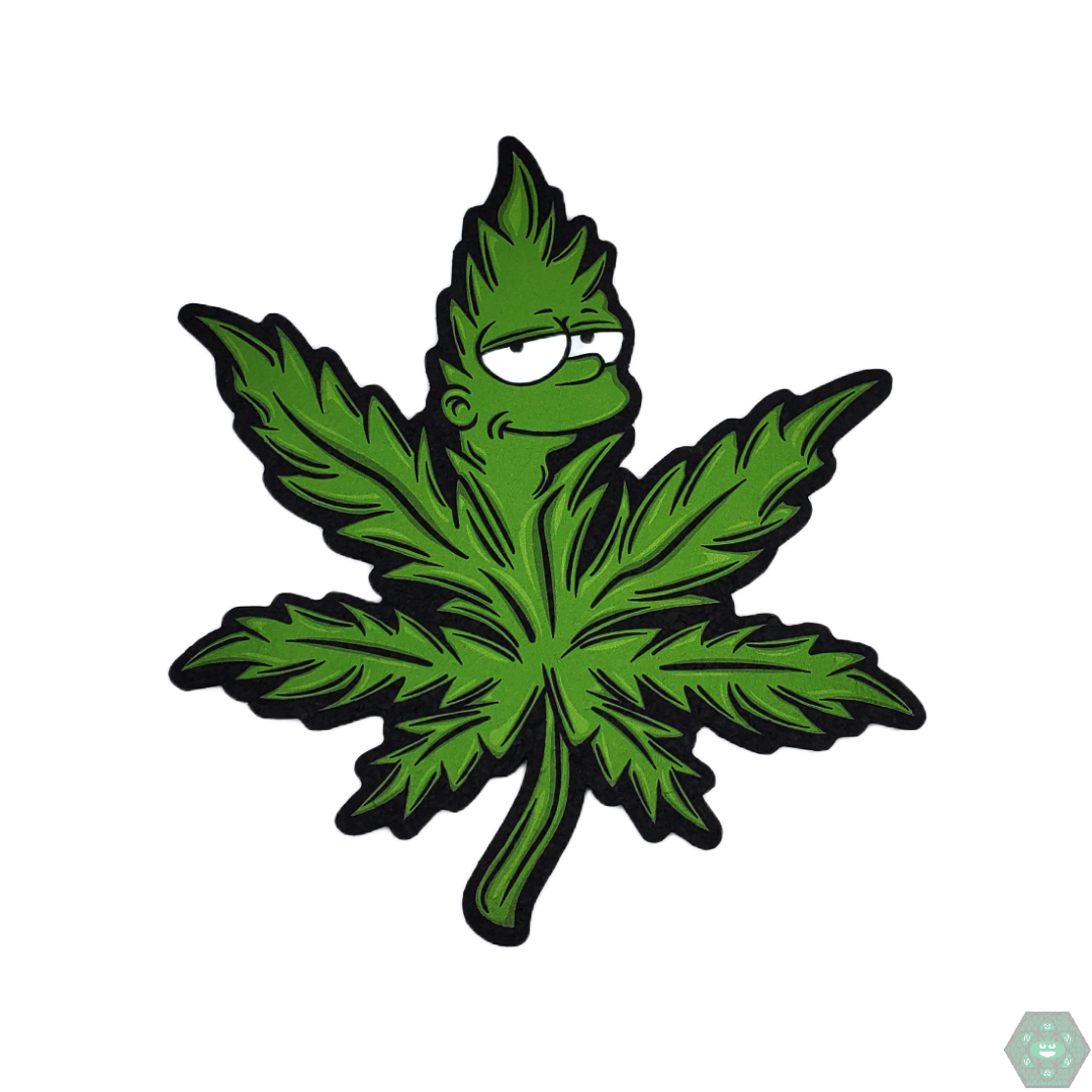 Mood Mats 12-inch Josh Owsley artistic vibration dampening pad made from eco-friendly recycled neoprene, offering heat resistance, scratch protection, and unique artwork