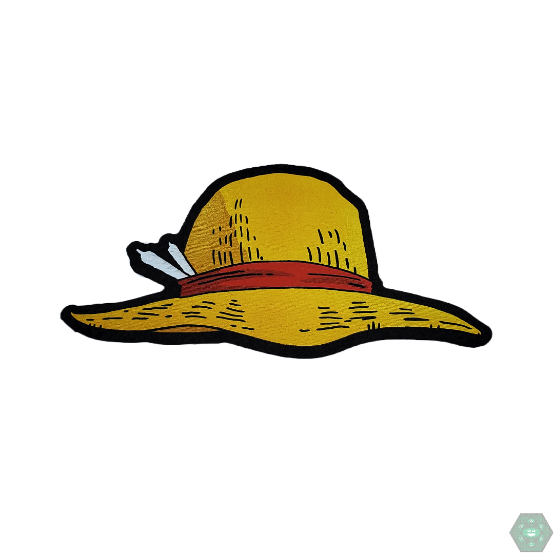 Mood Mats 5.5-inch Hashley compact eco-friendly mat made from upcycled neoprene, heat and scratch-resistant with a unique artistic design