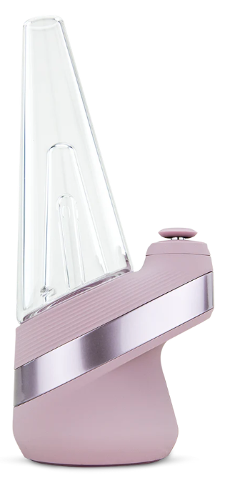 Close-up of Puffco New Peak Bliss Limited Edition, showcasing the intelligent vaporizer design, 3D Chamber, and premium water filtration system.