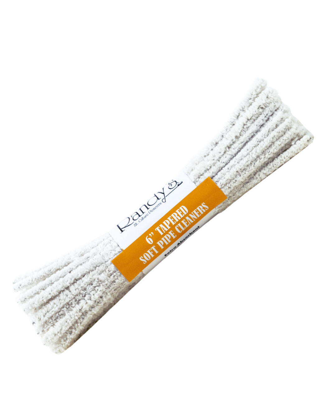 Randy’s 6” Soft Pipe Cleaners | Flexible, Bristle-Free Cleaning for Glass Pipes & Accessories