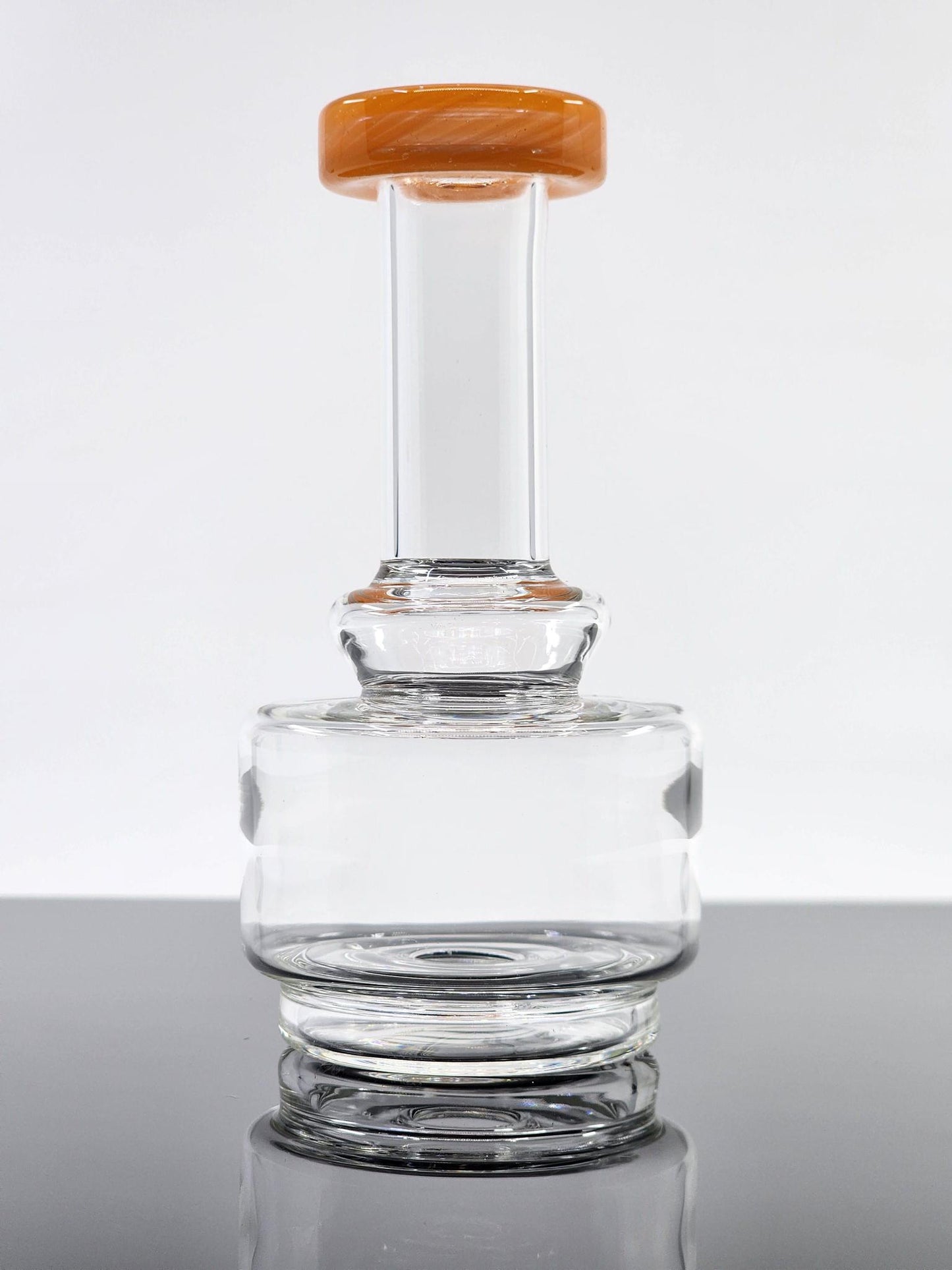 Tokr Glass Color Accent Dry Top – eye-catching Puffco Peak and Peak Pro accessory with enhanced aesthetics and airflow.