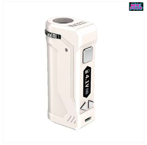 Yocan UNI Pro 650mAh Cart Battery’s adjustable holder, compatible with atomizers 6mm-14mm in diameter.