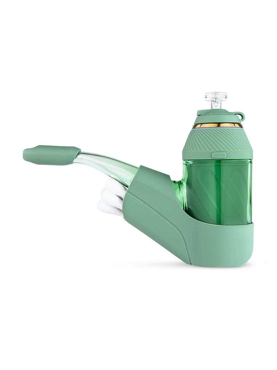 Puffco Proxy Travel Pack - Flourish Limited Edition for Portable Convenience. Includes travel mouthpiece, carb cap, and chamber jacket for a secure, spill-free experience on the go