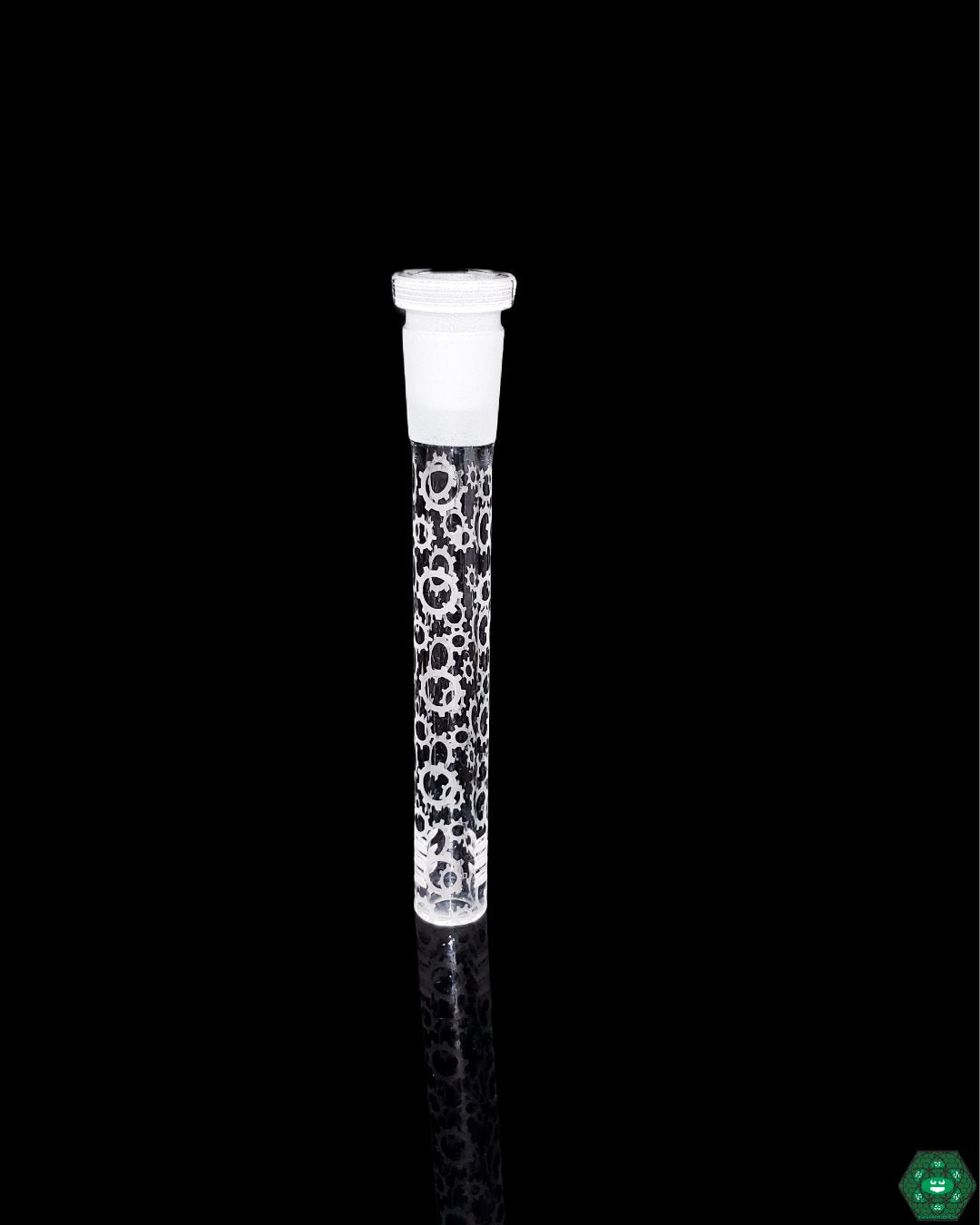 American 4” Etched Downstem | Durable 4-Inch Design with 14MM-18MM Compatibility for Improved Filtration