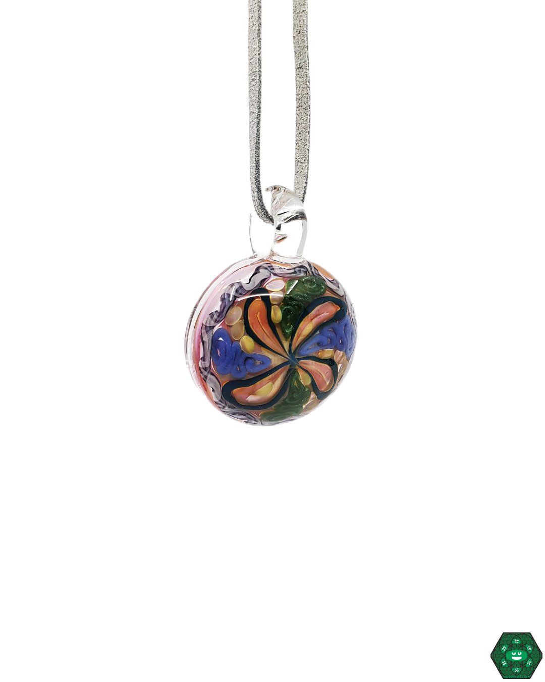 Boro Mojo Pendy | Unique Handcrafted Borosilicate Glass Pendant, Aesthetic and Durable for Any Occasion
