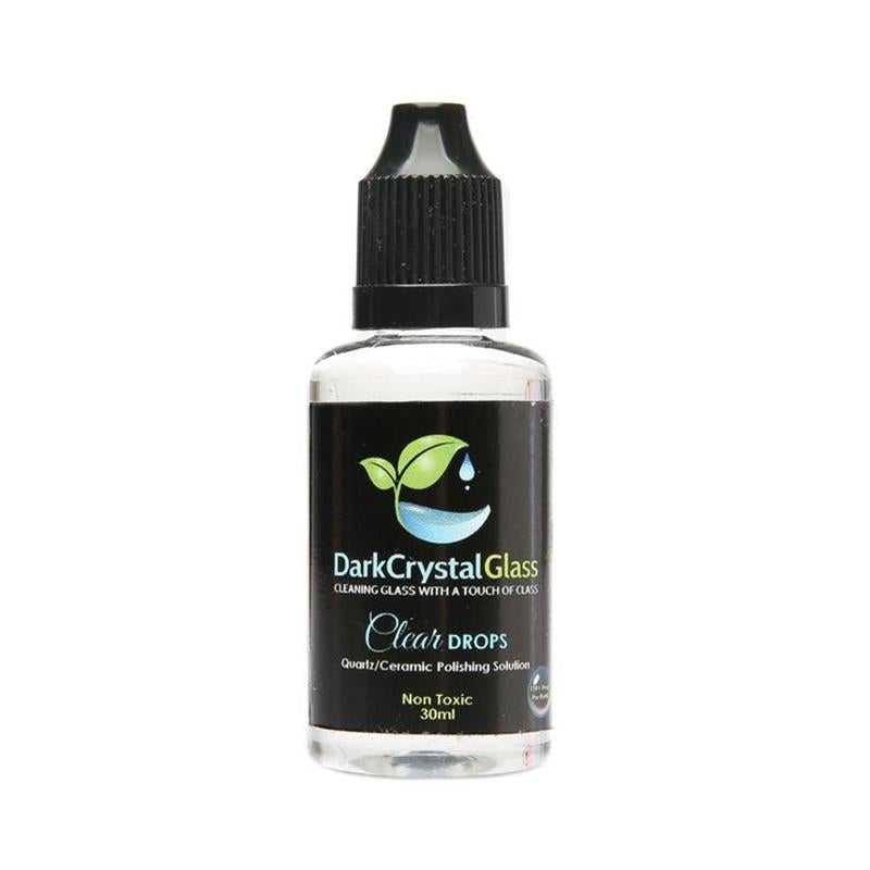 Dark Crystal Glass Cleaner 30ml – Non-toxic cleaner for glass and quartz, effectively restoring clarity without harsh chemicals.