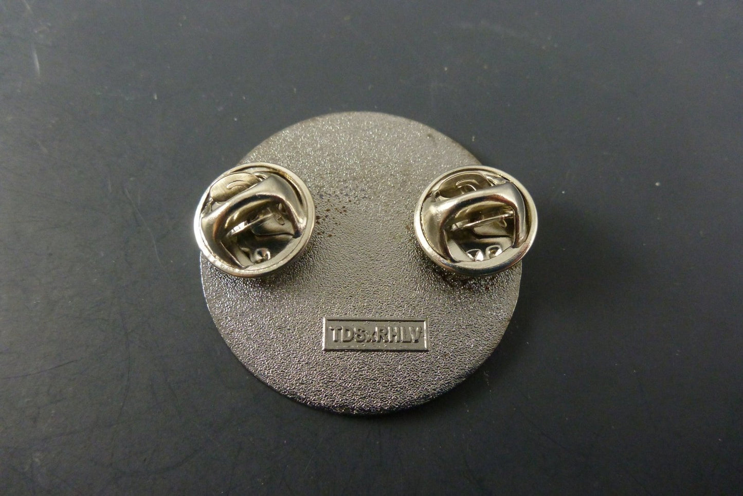 Easy Button Style Pin, a quirky and fun accessory perfect for everyday use, crafted from durable materials for long-lasting wear.