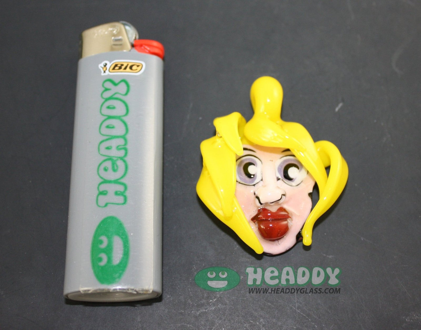 Grimm 3D Pendant #2, a collectible glass accessory featuring intricate, eye-catching details and expert craftsmanship.