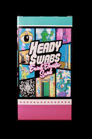 Heady Swabs x Ewok Glass - Elevator Swabs (50ct) - HG - Heady Swabs x Ewok Glass Elevator Swabs (50ct), quality cotton swabs designed for effective rig cleaning, ensuring a clean and enjoyable dabbing experience.