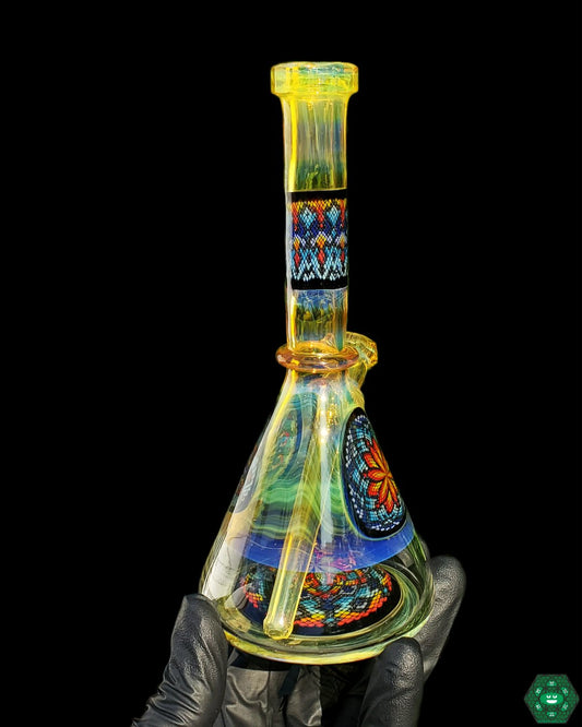 John W - Faceted Fillacello Tube - @Johnwglass - HG