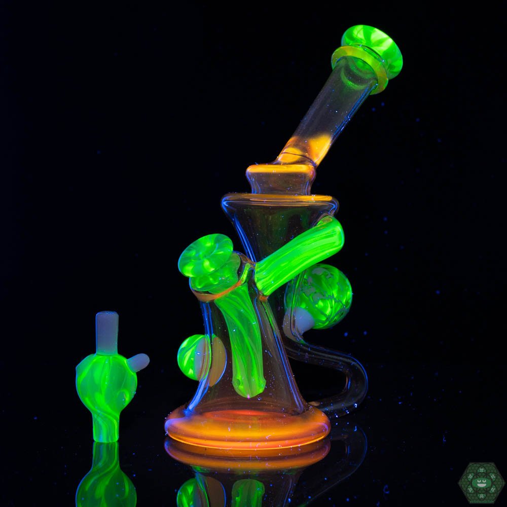 Kilo Glass - Fully Worked Recycler #113 - @Kiloglass - HG