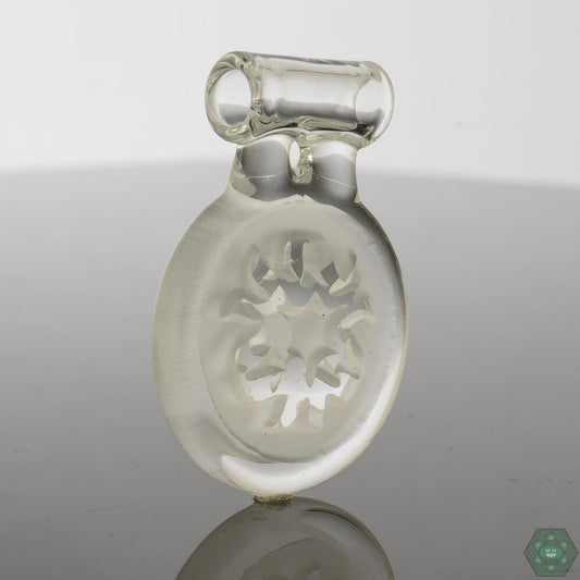 Mesonja Glass - Clear Sandblasted Amulets - Mesonja Glass - HG
