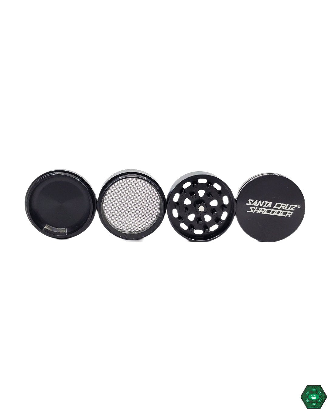 Smooth Grinding Herb Grinder: The Santa Cruz Shredder grinder is designed for smooth and consistent grinding, ensuring a perfect texture for your herbs.