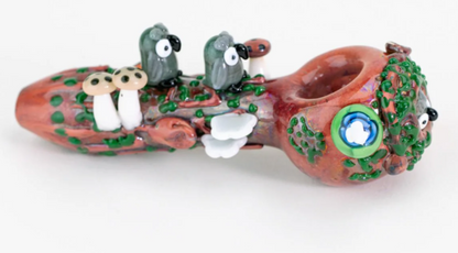 Empire Glassworks Hootie's Forest Small Spoon Pipe