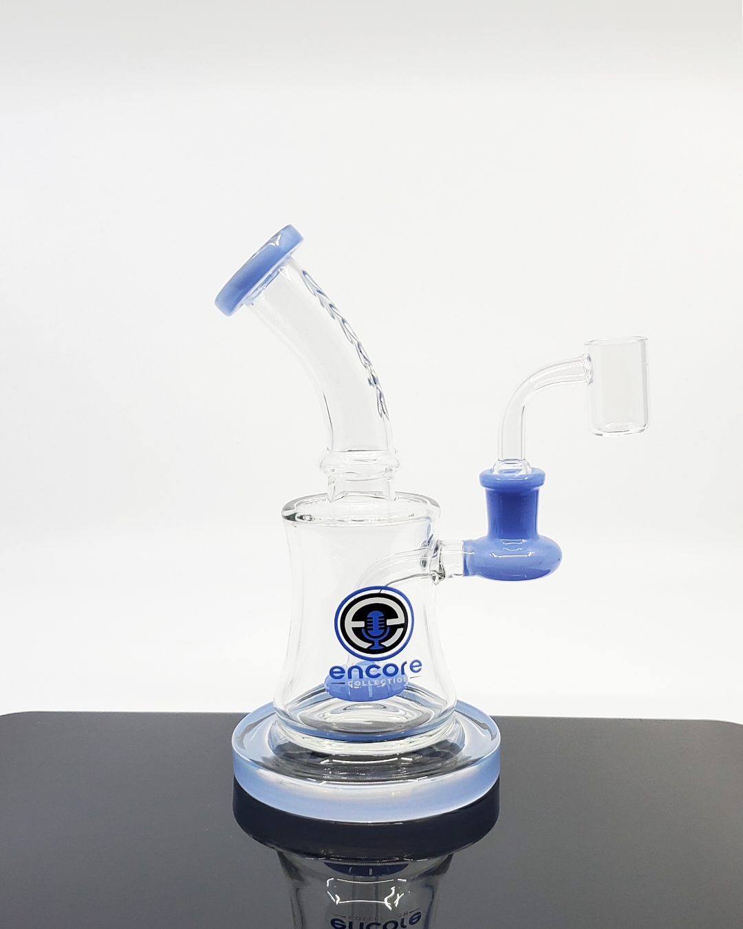 Encore Glass 7” Banger Hanger - Compact Rig with Strong Filtrationc