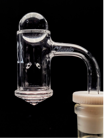 Victory Glassworks - Classic 25mm Autospinner Banger Faceted Dish